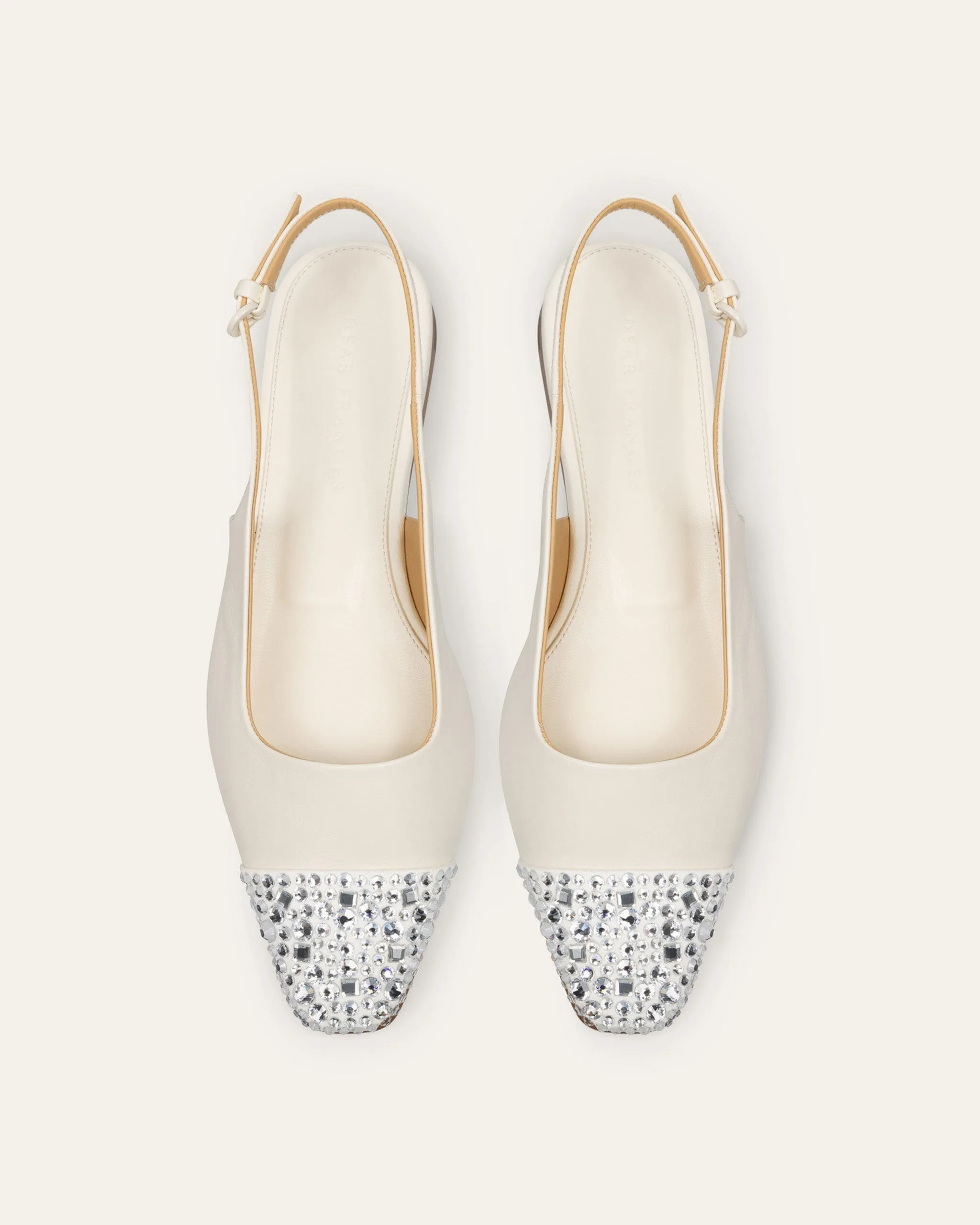 Tia Flats, Crema Crystal