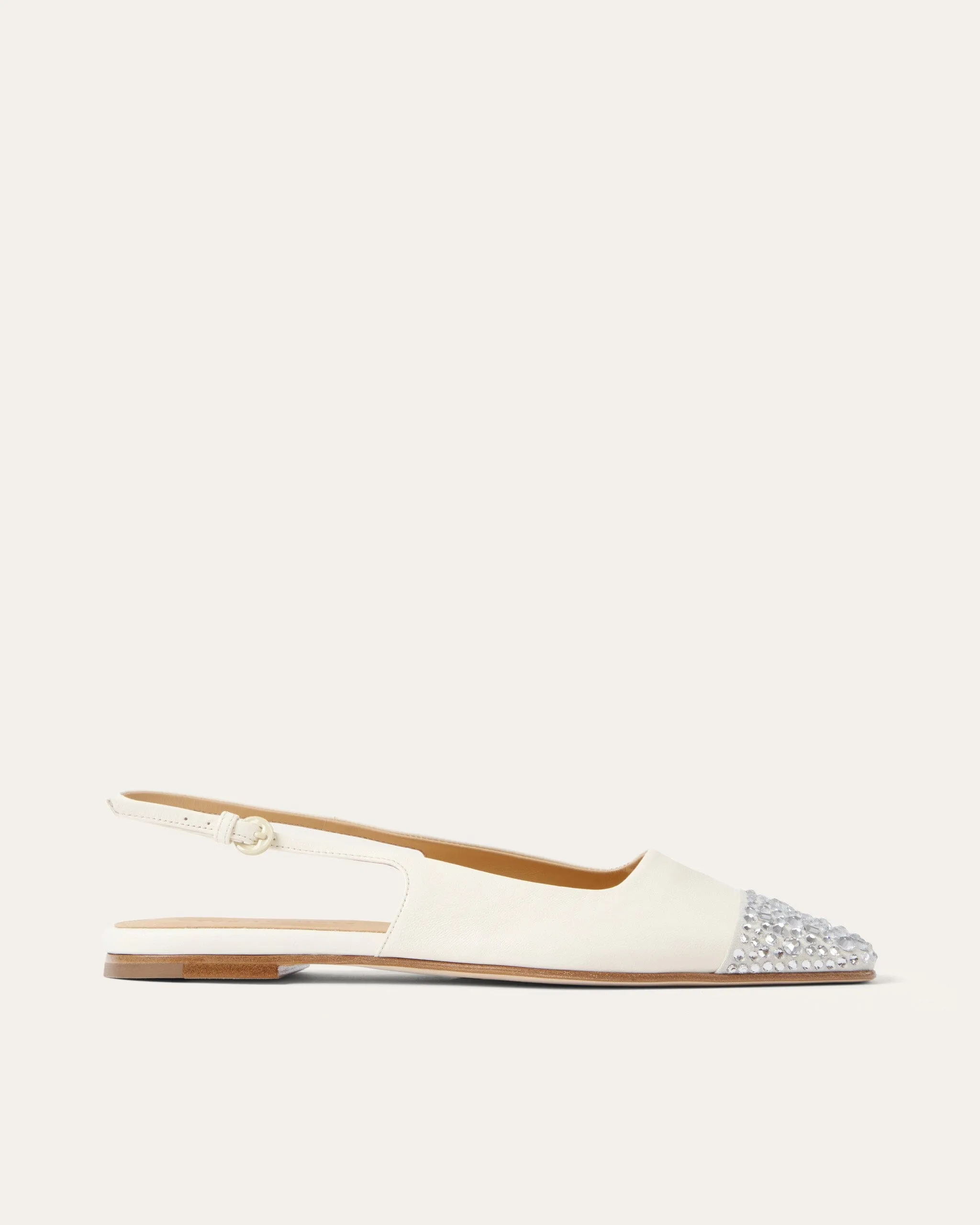 Tia Flats, Crema Crystal