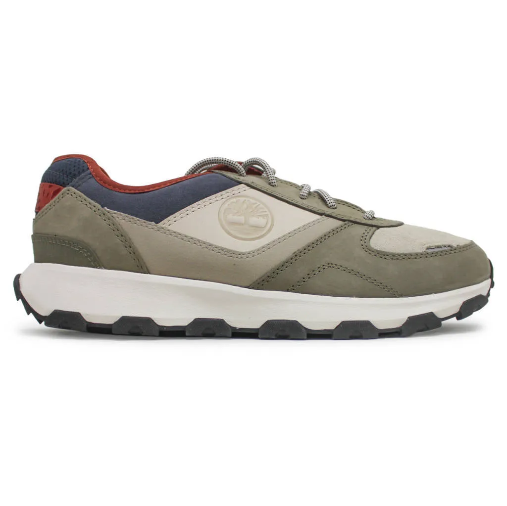 Timberland Winsor Park Lace Up Nubuck Leather Men's Low Top Sneakers