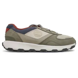 Timberland Winsor Park Lace Up Nubuck Leather Men's Low Top Sneakers