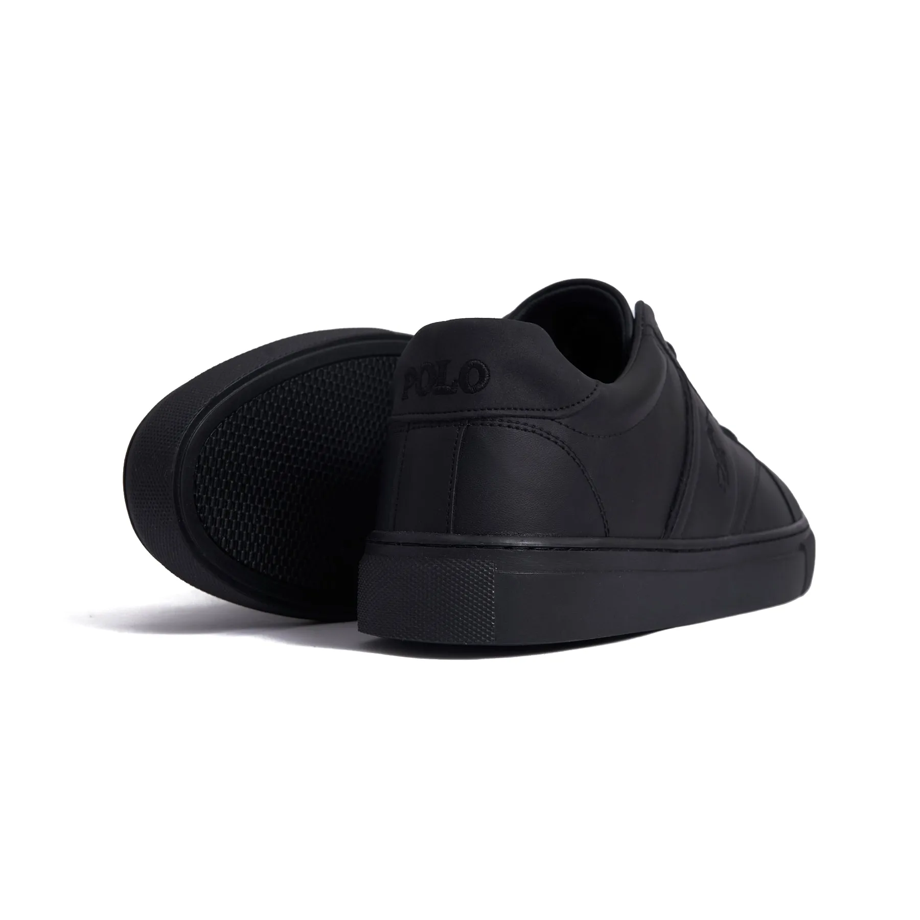 Timeless Men's Slip-in Sneakers Model V167-  Black color