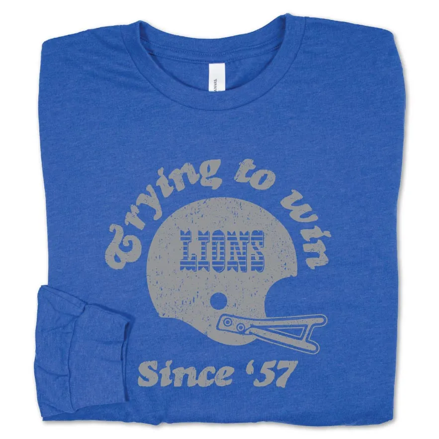 Trying Lions long sleeve tee