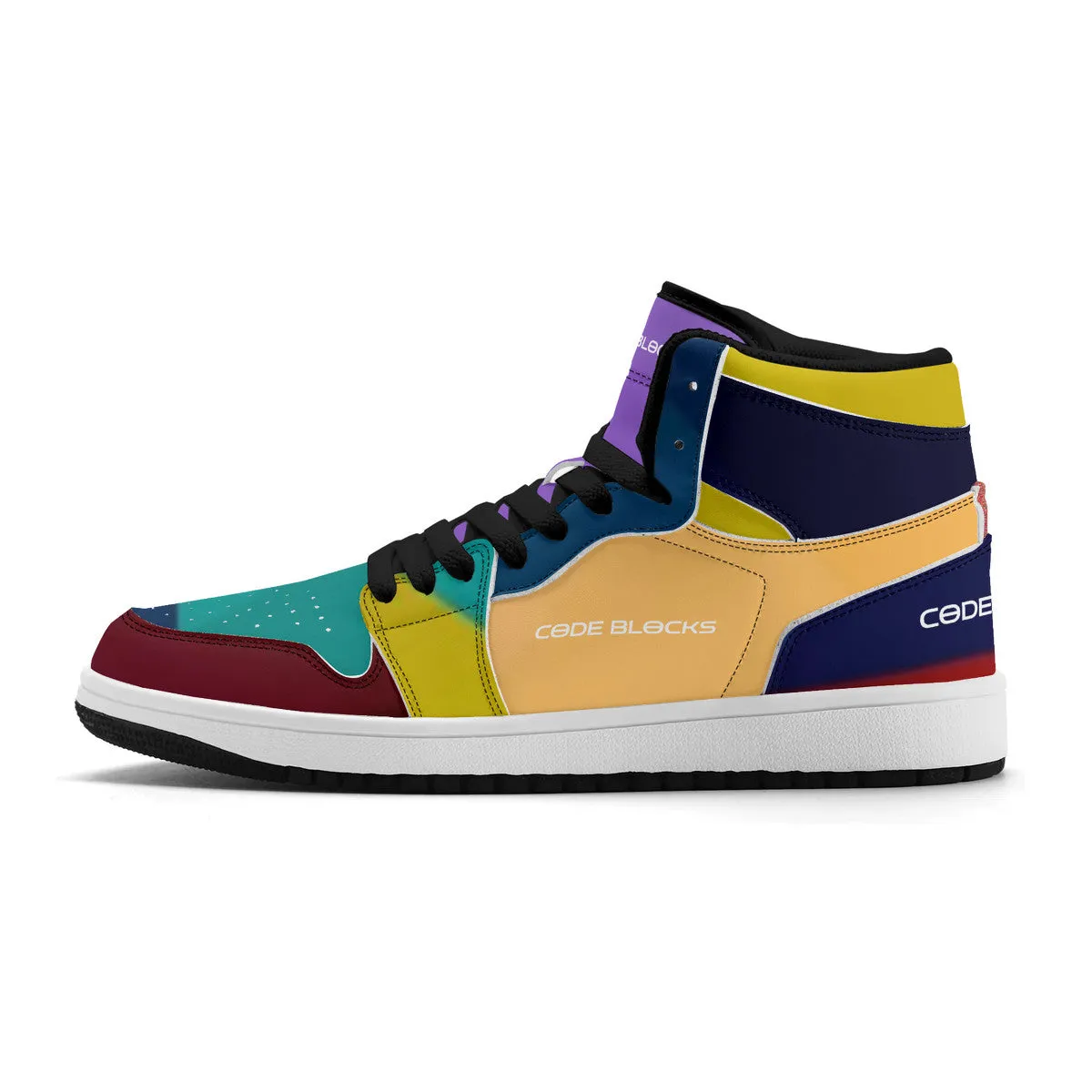 Unisex New Synthetic Leather High Top Sneakers