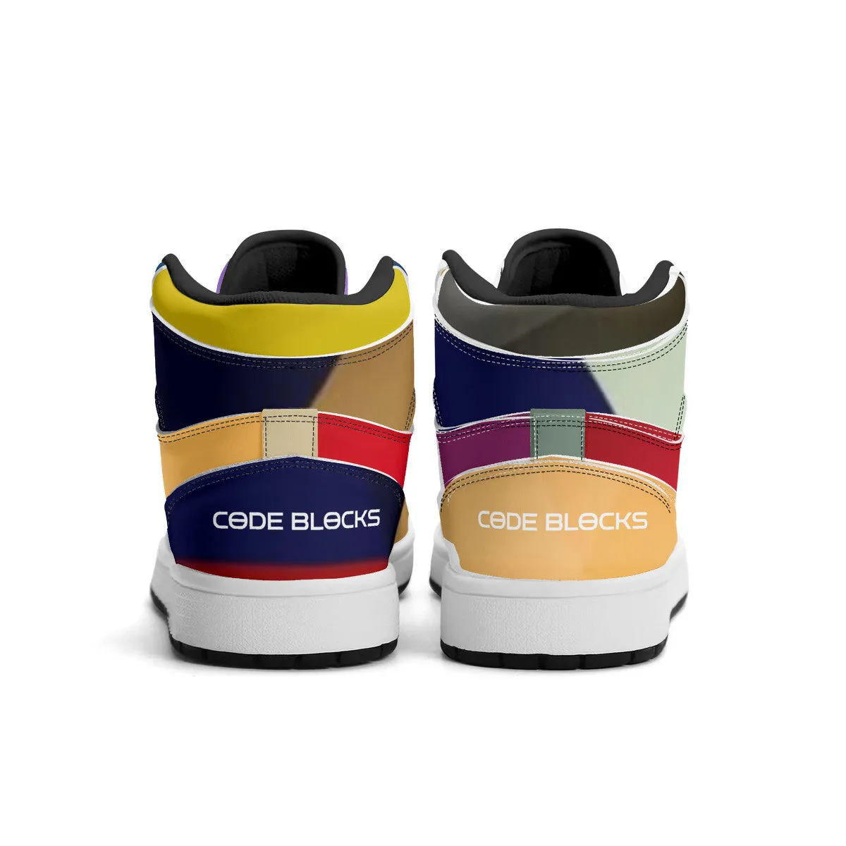 Unisex New Synthetic Leather High Top Sneakers
