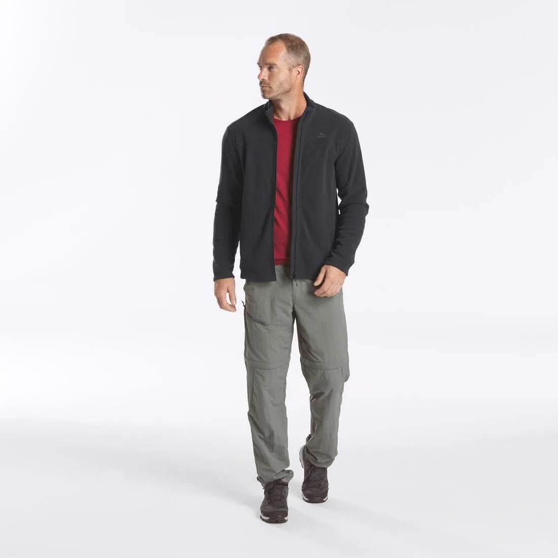 Veste Polaire de randonnée - MH100 - Homme