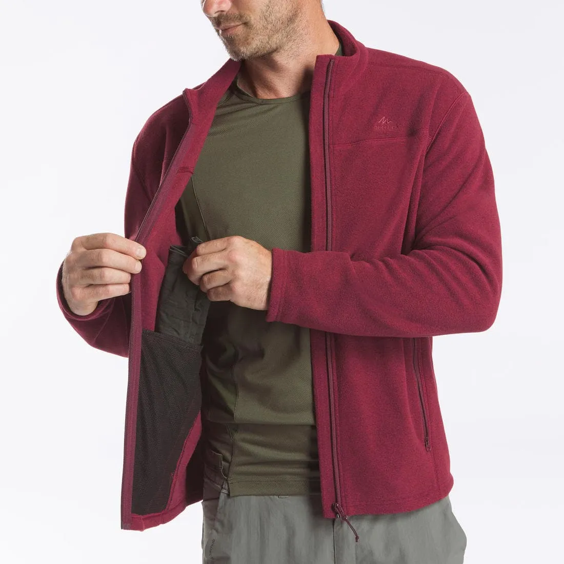 Veste Polaire de randonnée - MH100 - Homme