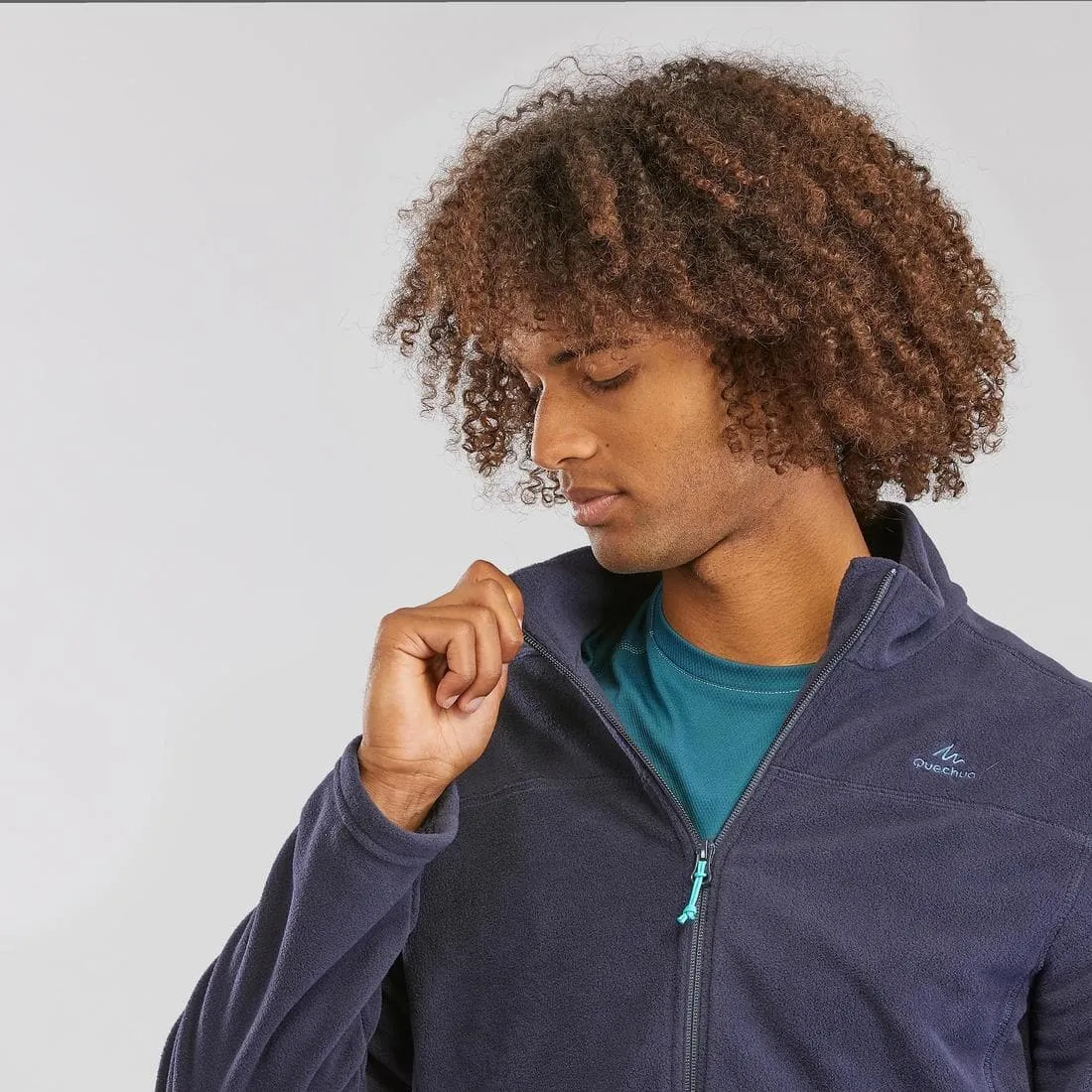 Veste Polaire de randonnée - MH100 - Homme