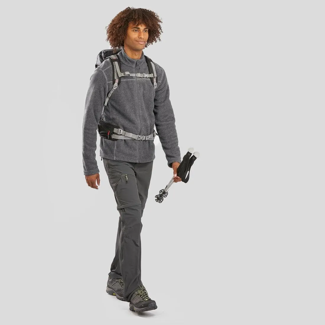 Veste Polaire de randonnée - MH100 - Homme