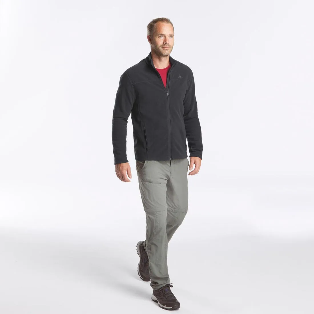 Veste Polaire de randonnée - MH100 - Homme