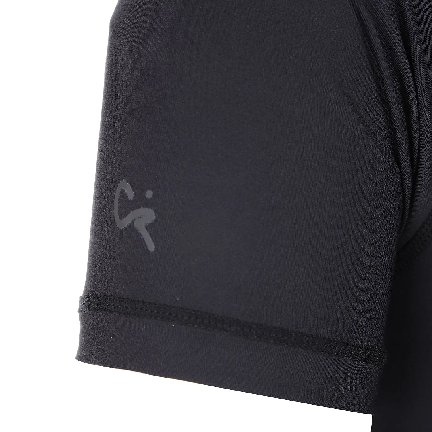 [Warehouse Sale] Beach Neck T-Shirt Black