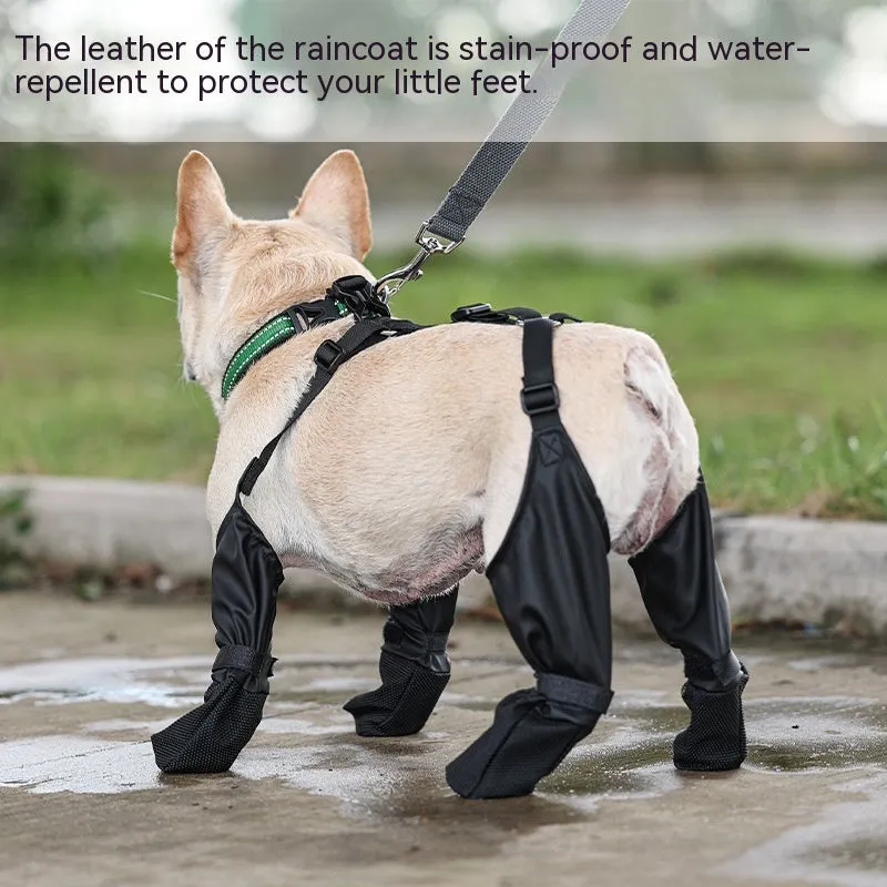 Waterproof Dog Shoes Adjustable Dog Boots Pet