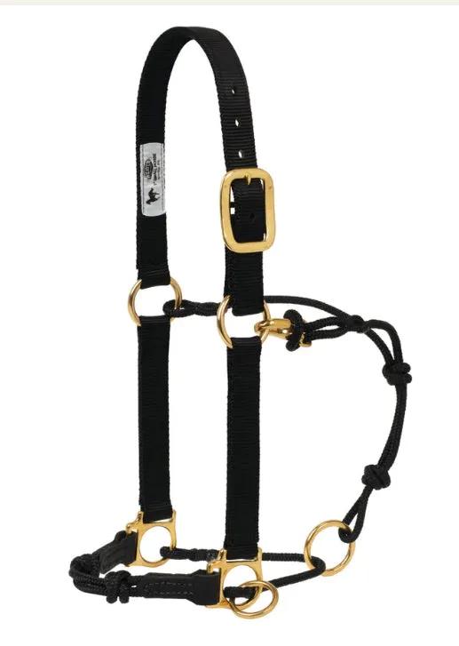 Weaver Horseman’s Halter with Side Ring