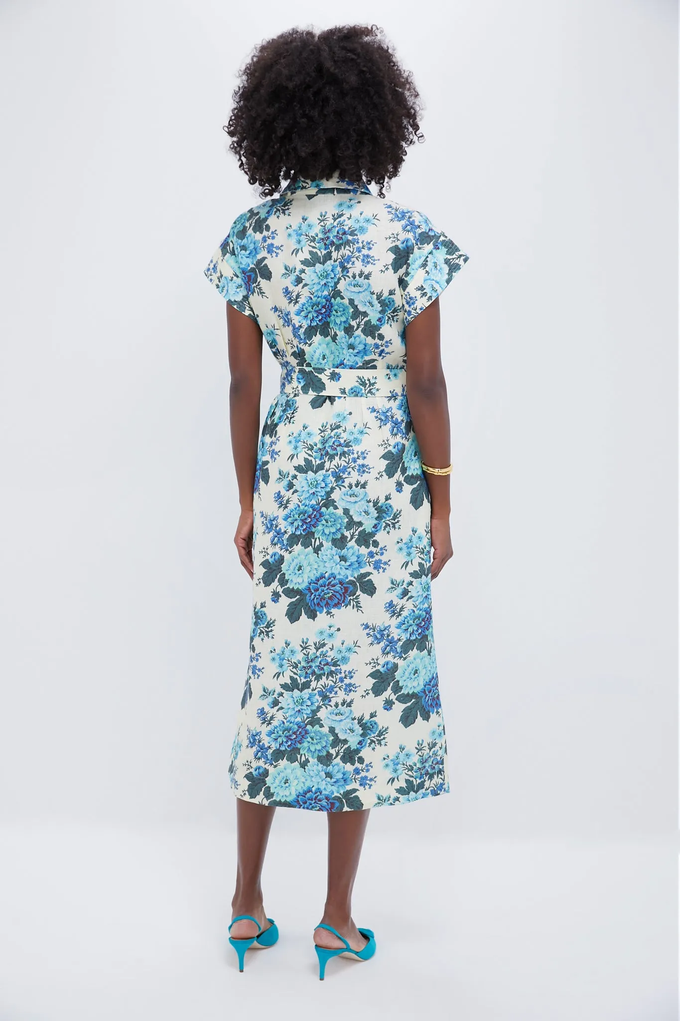 Wild Zinnia Linen Chloe Dress
