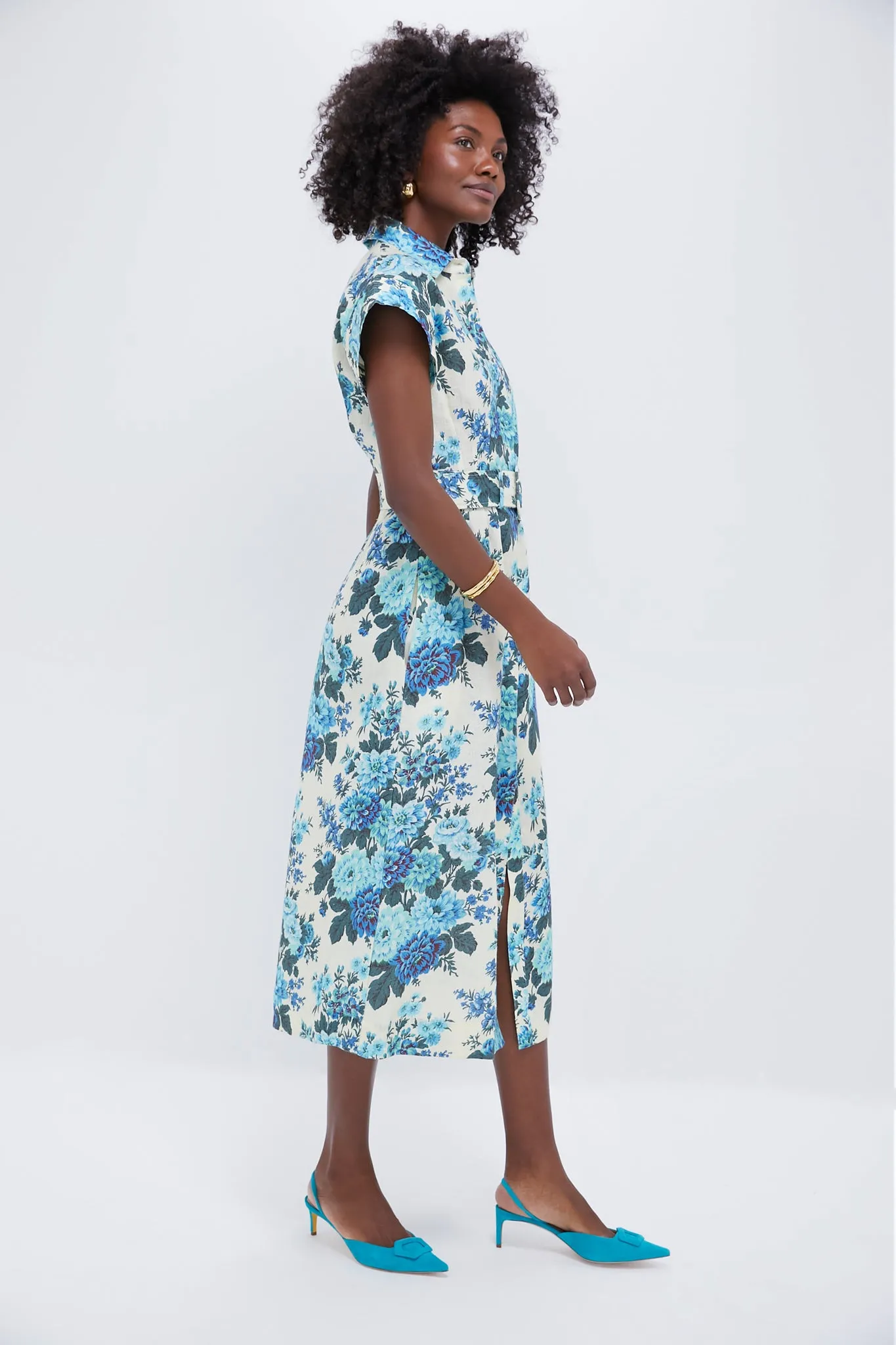 Wild Zinnia Linen Chloe Dress