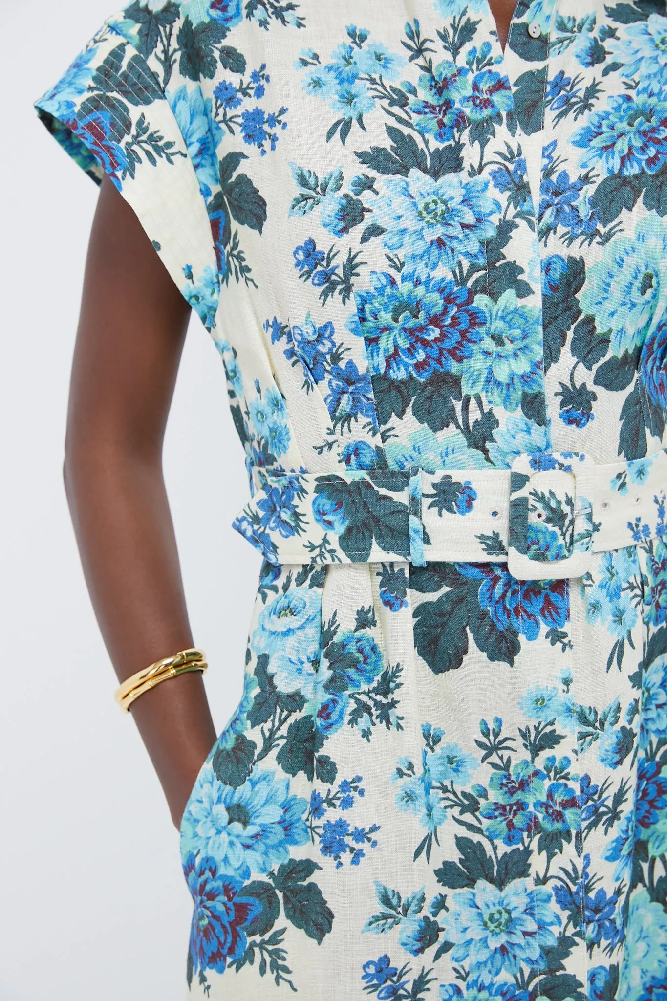 Wild Zinnia Linen Chloe Dress