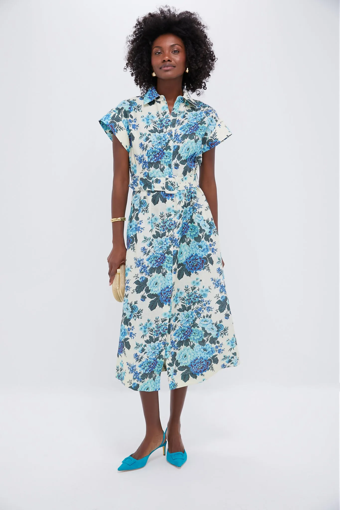 Wild Zinnia Linen Chloe Dress