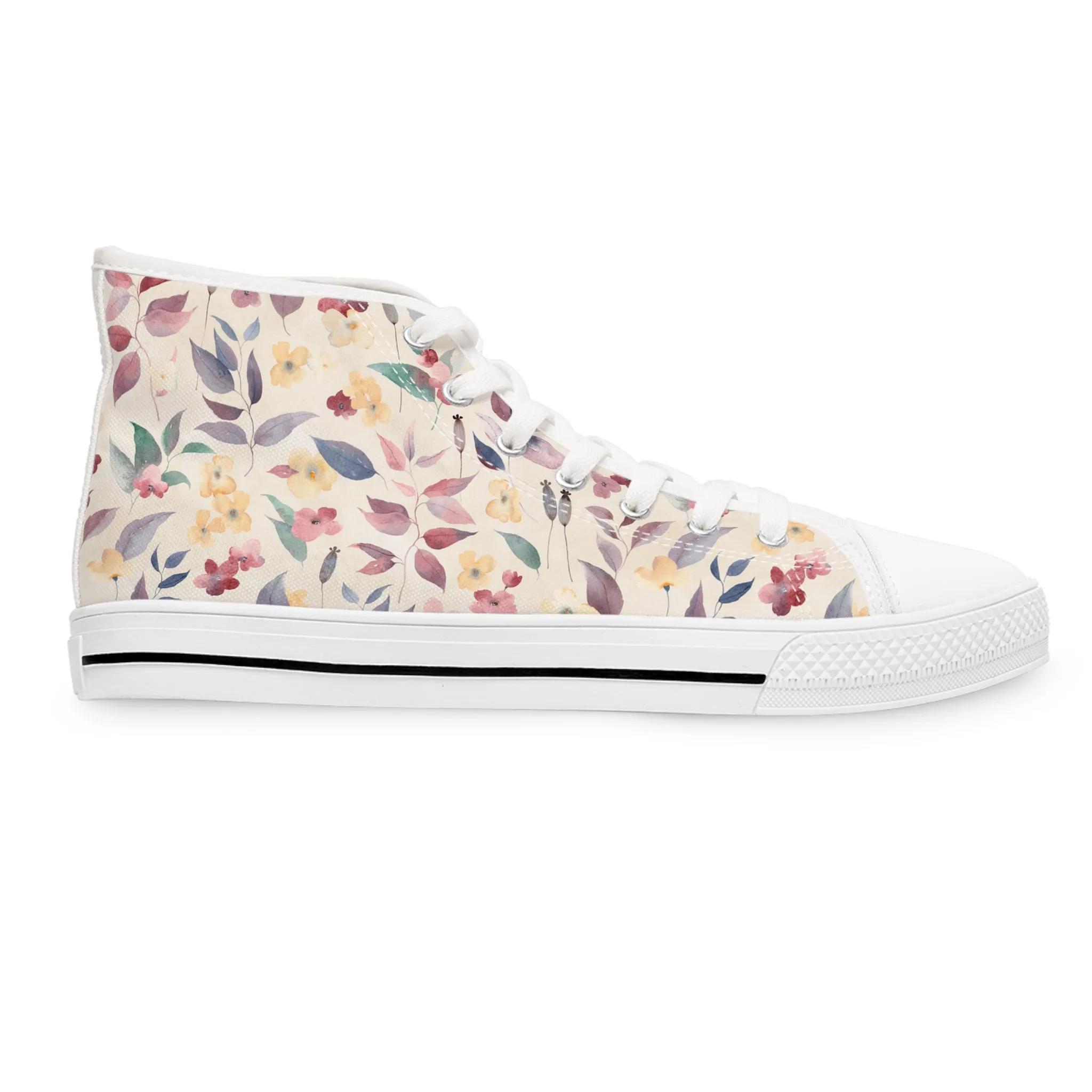 Wildflowers Women's High Top Sneakers