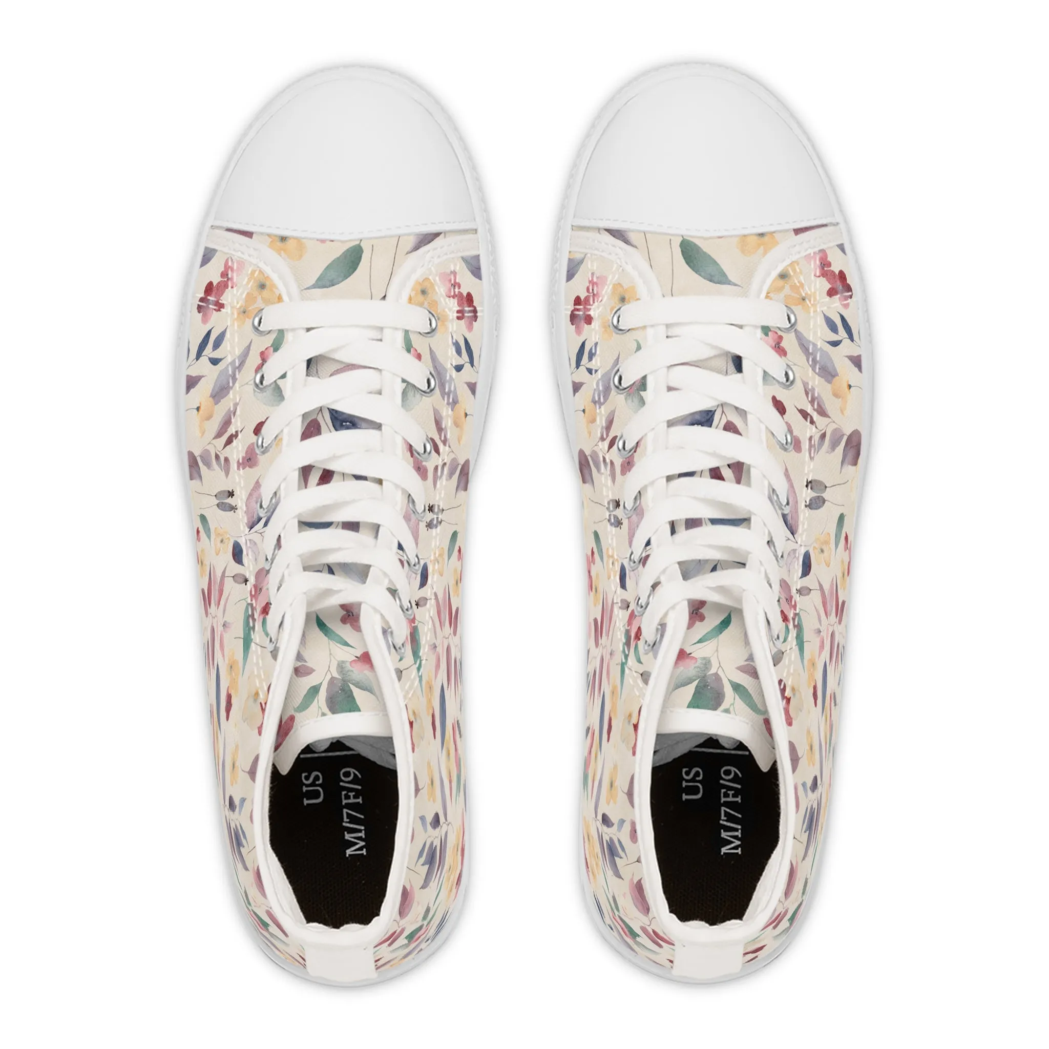 Wildflowers Women's High Top Sneakers