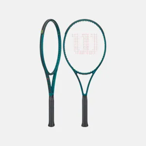 Wilson Blade 100 V9 Tennis Racquet -Silver Blue