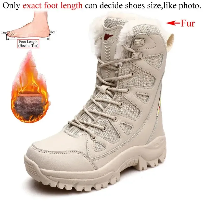 Winter Women's High-Top Hiking Boots