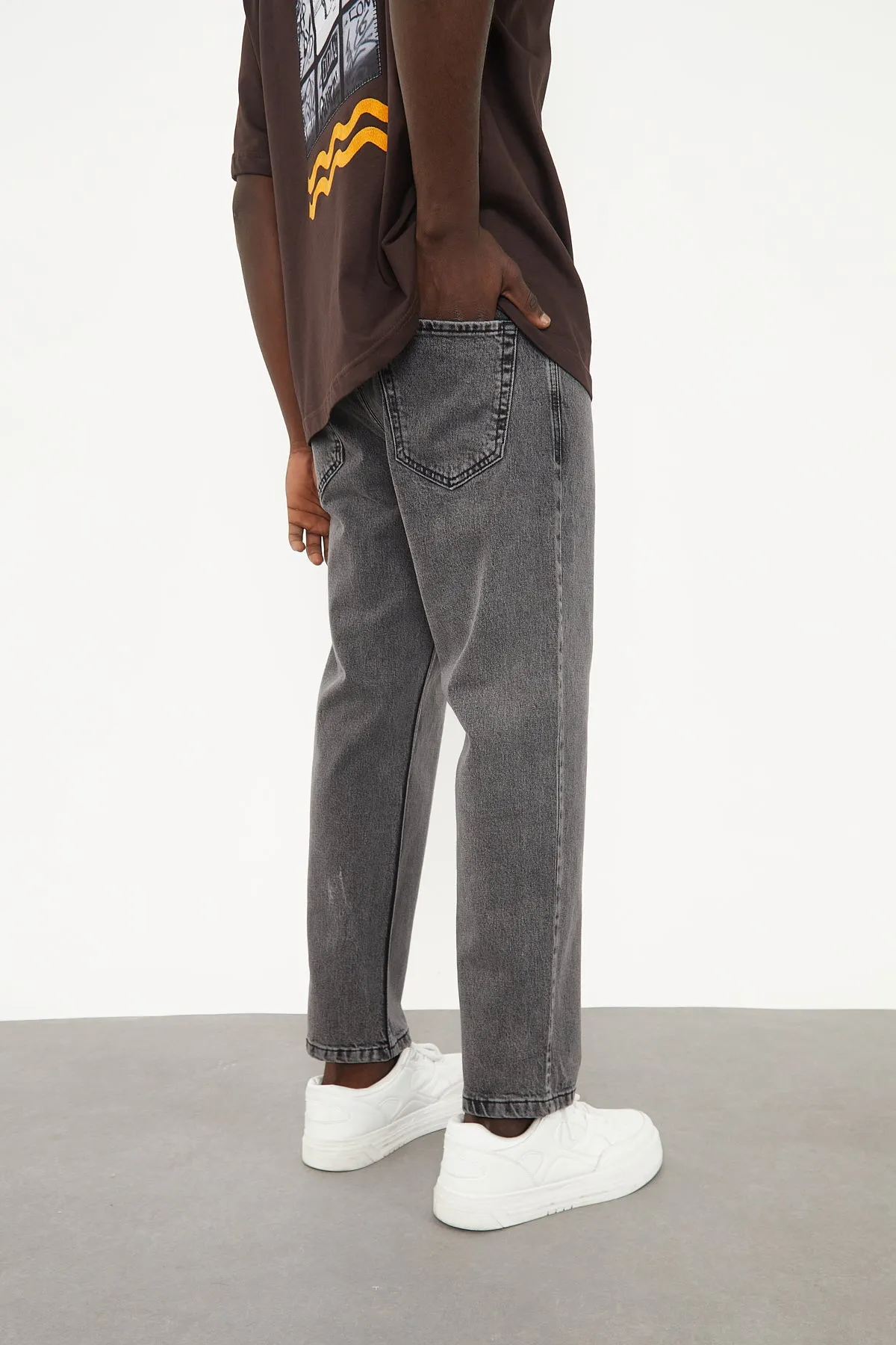 Wolfe Denim Baggy - Charcoal