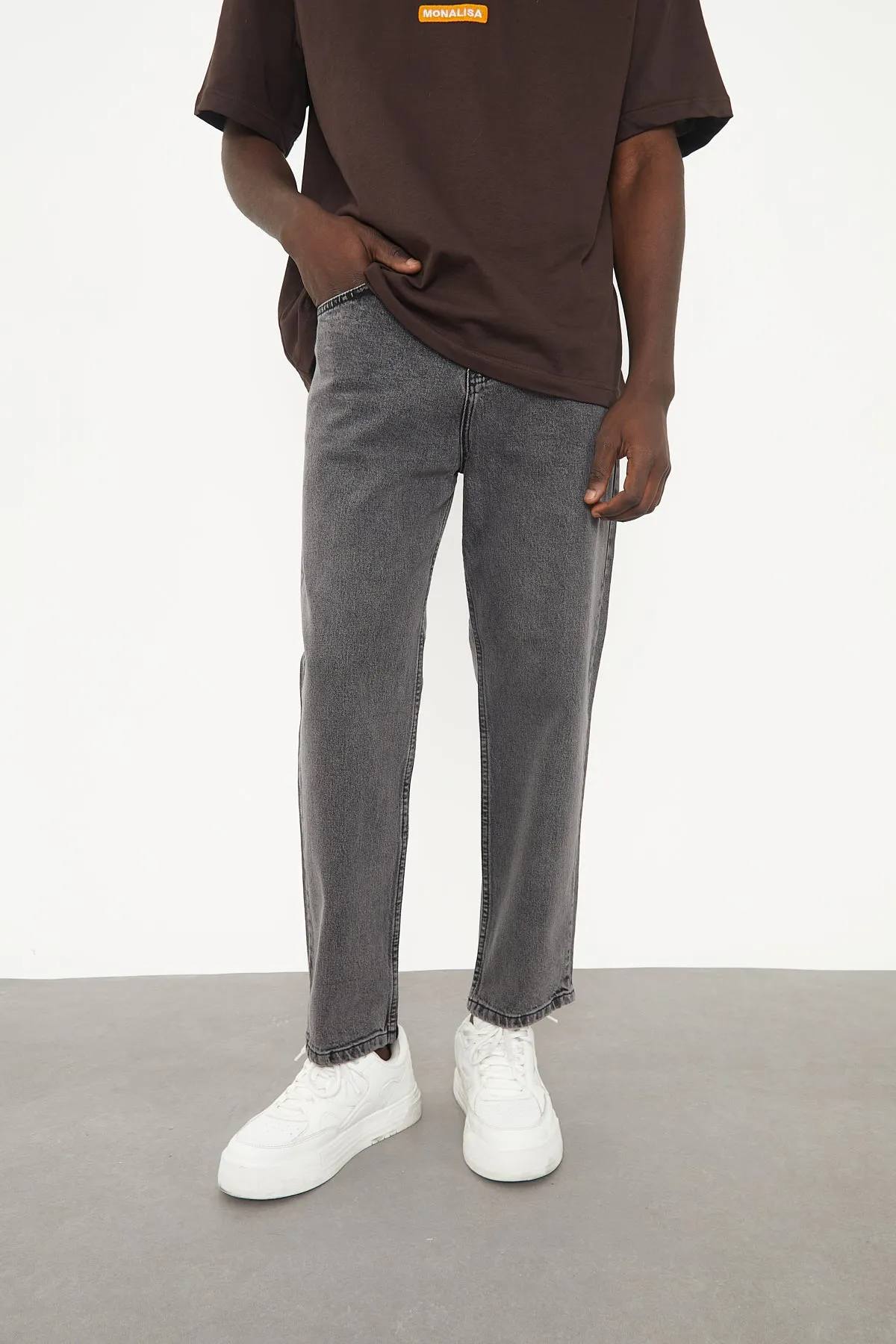 Wolfe Denim Baggy - Charcoal