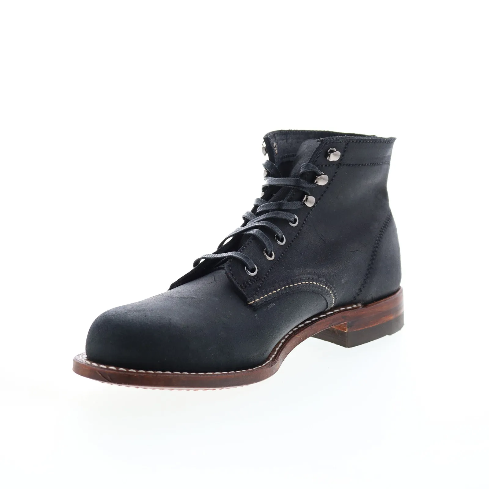 Wolverine 1000 Mile W990194 Mens Black Leather Casual Dress Boots