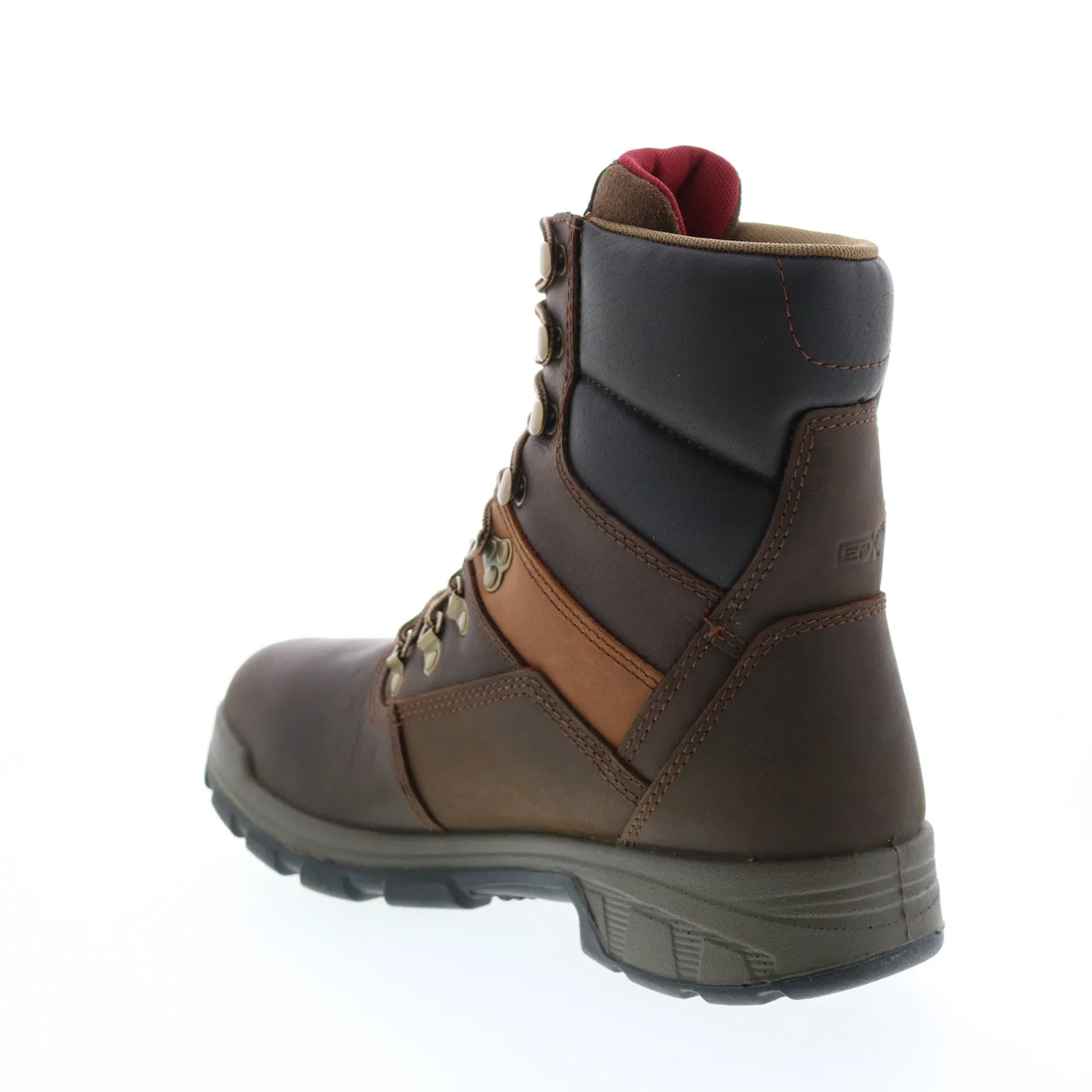 Wolverine Cabor EXP Waterproof 8" W10317 Mens Brown Leather Work Boots