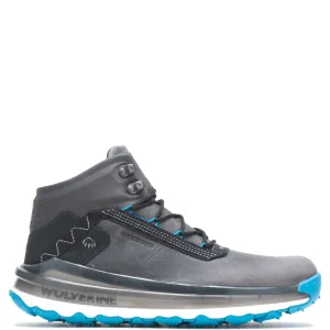 Wolverine Conquer Ultraspring Waterproof Mid W880245 Mens Gray Hiking Boots