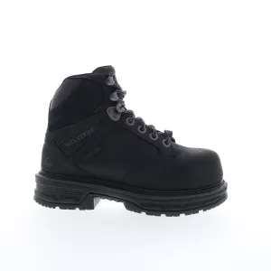 Wolverine Hellcat 6" CarbonMax Toe W211156 Womens Black Nubuck Work Boots