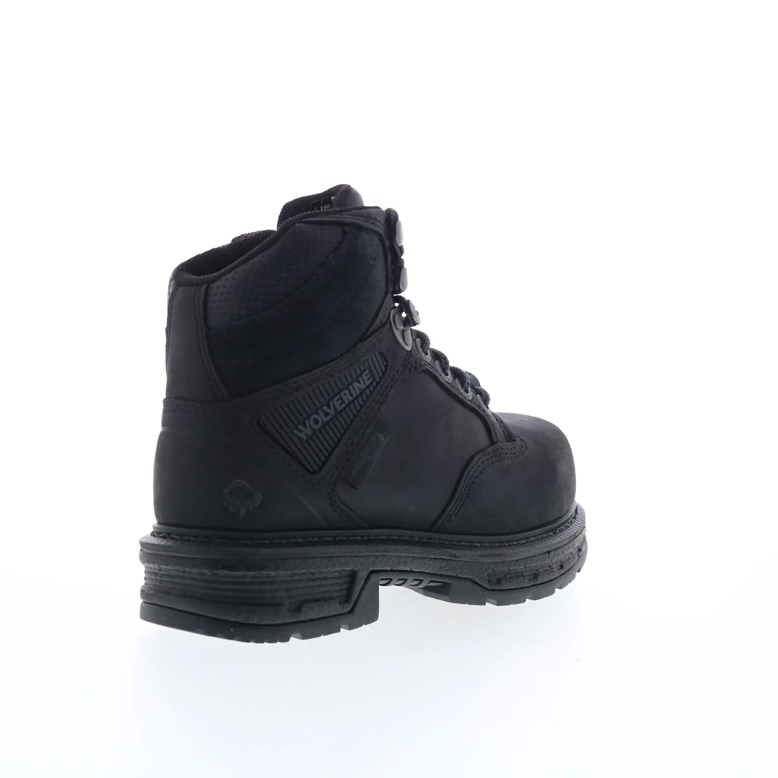 Wolverine Hellcat 6" CarbonMax Toe W211156 Womens Black Nubuck Work Boots