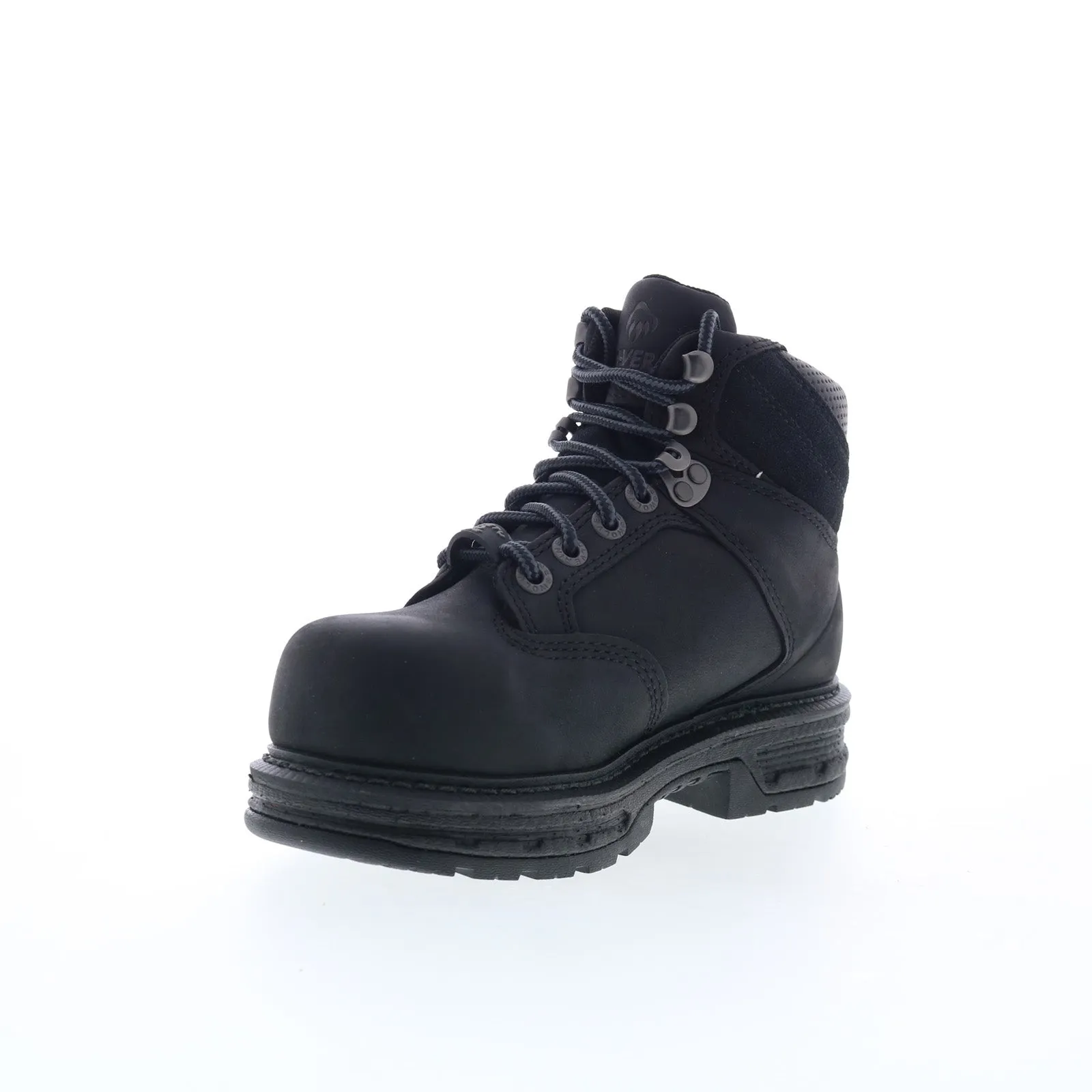 Wolverine Hellcat 6" CarbonMax Toe W211156 Womens Black Nubuck Work Boots