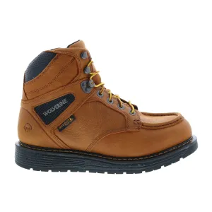 Wolverine Hellcat Moc 6" W080029 Mens Brown Leather Lace Up Work Boots
