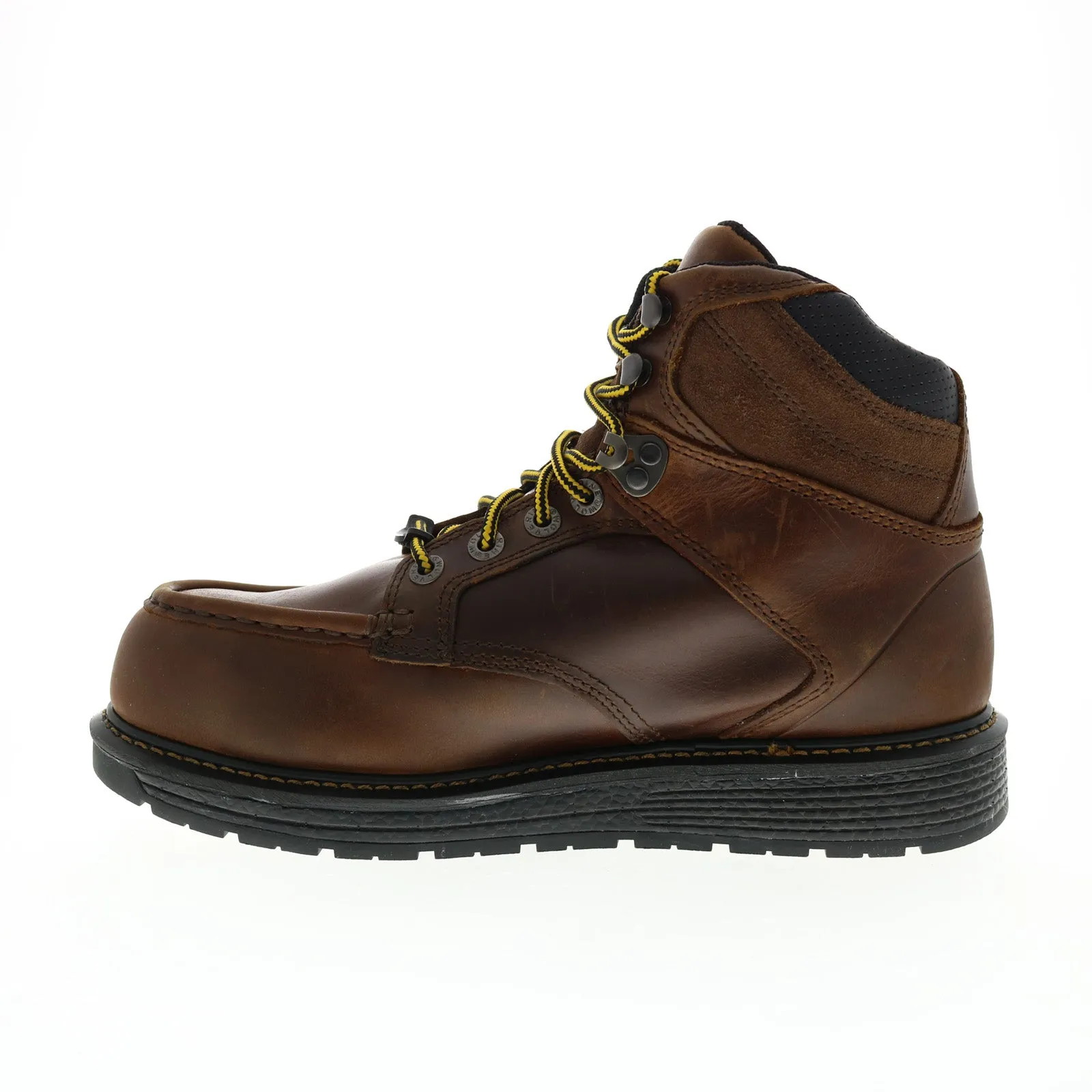 Wolverine Hellcat Wedge Moc Toe Ultraspring CarbonMax 6" Mens Brown Work Boots