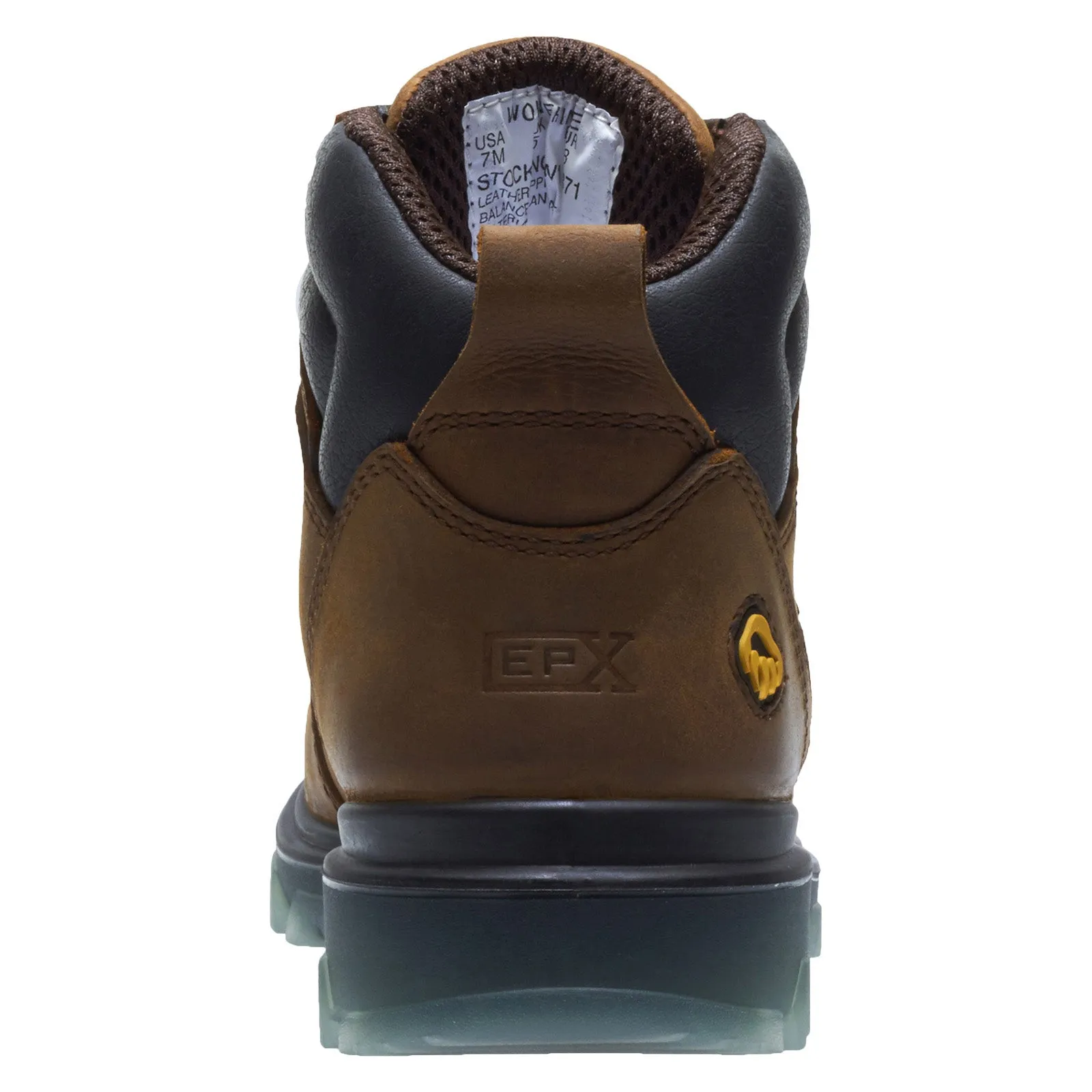 Wolverine I-90 EPX WP CarbonMax Mid W10871 Womens Brown Wide Work Boots