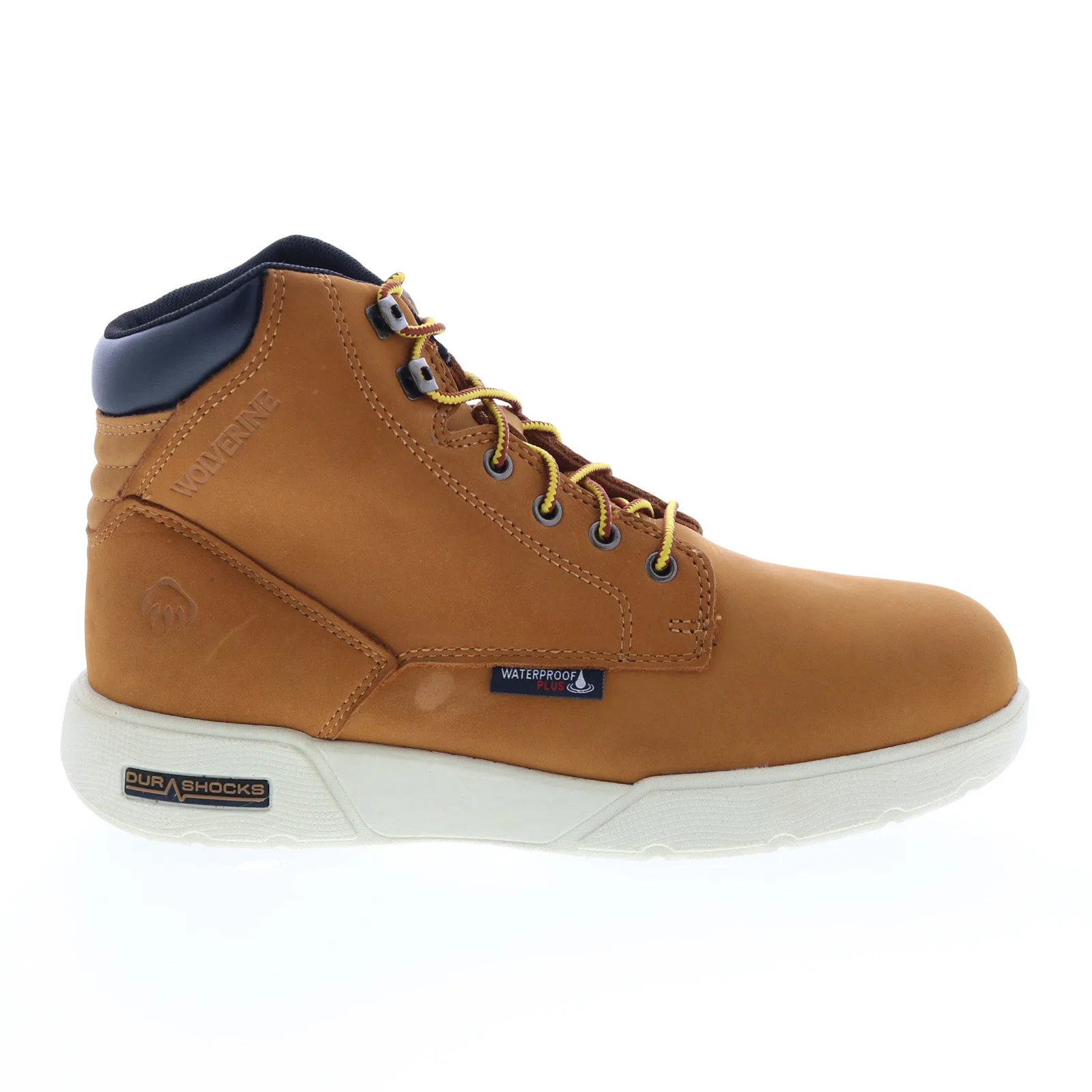 Wolverine Kickstart Durashocks Waterproof 6" W210079 Mens Brown Work Boots