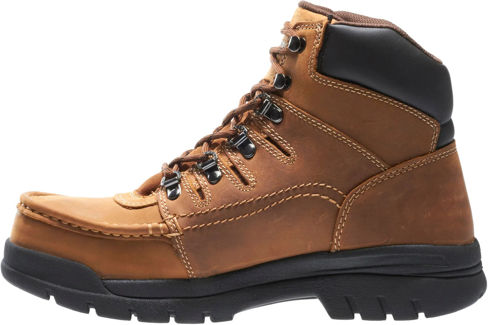 Wolverine Potomac Steel Toe 6" W04349 Mens Brown Wide Leather Work Boots