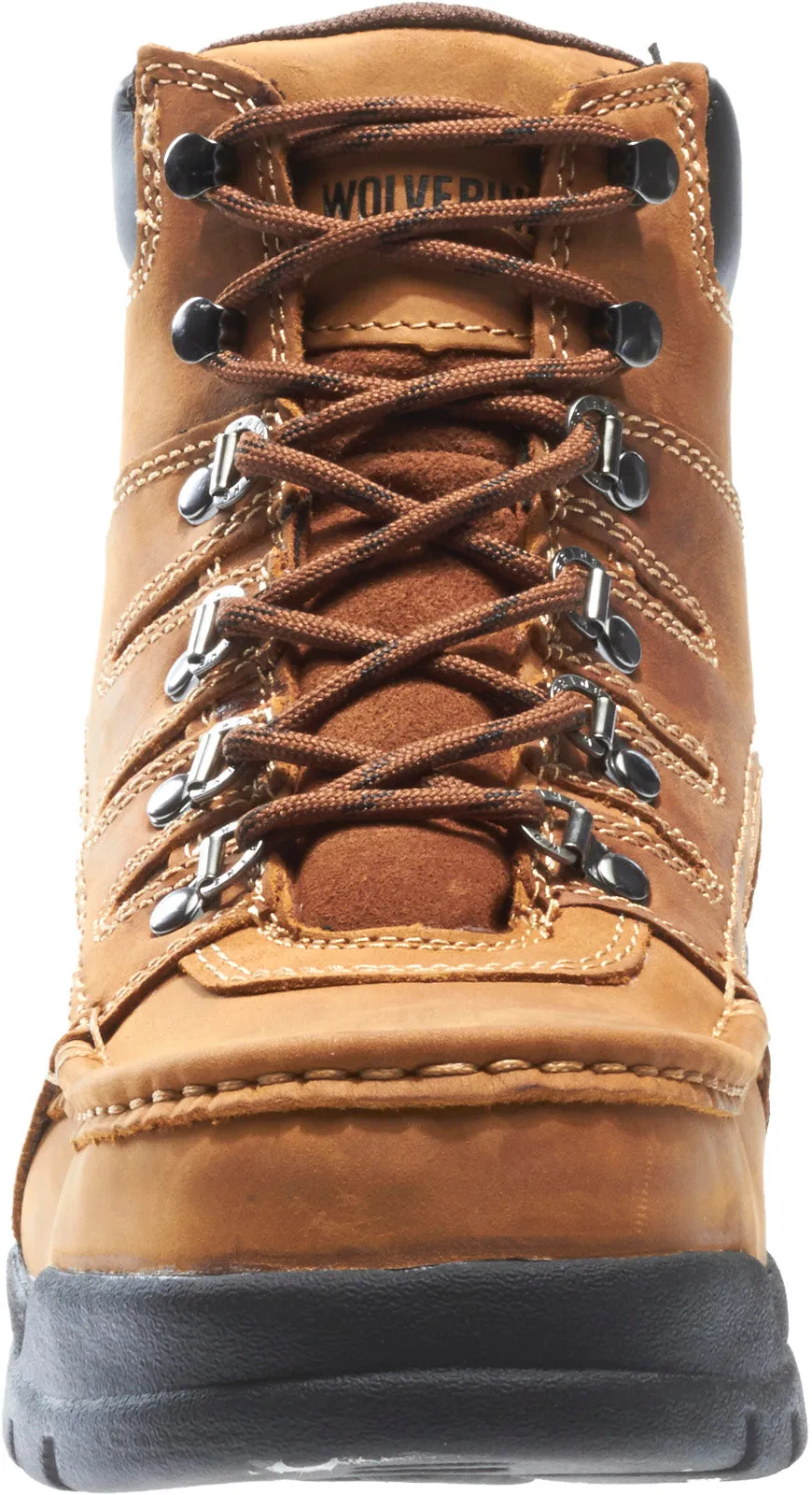 Wolverine Potomac Steel Toe 6" W04349 Mens Brown Wide Leather Work Boots
