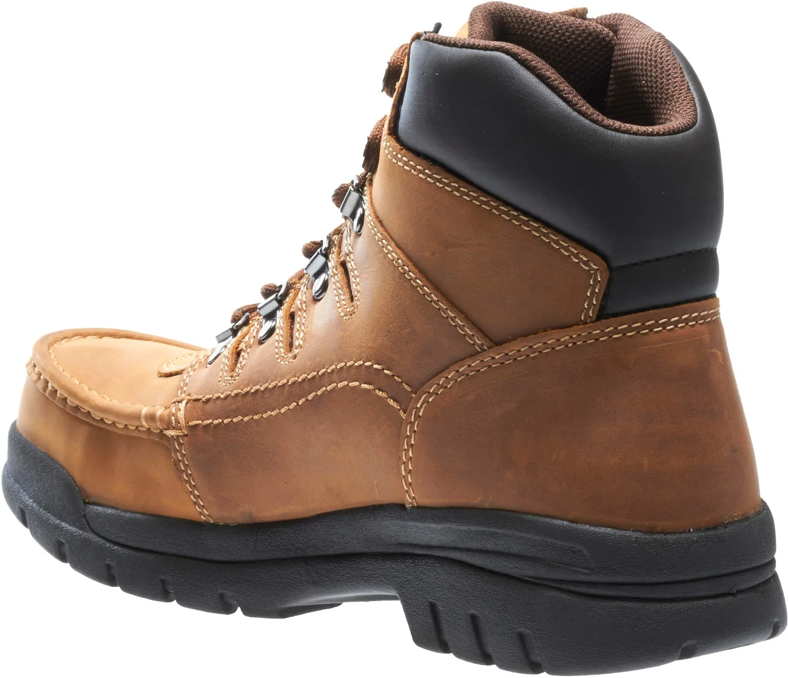 Wolverine Potomac Steel Toe 6" W04349 Mens Brown Wide Leather Work Boots