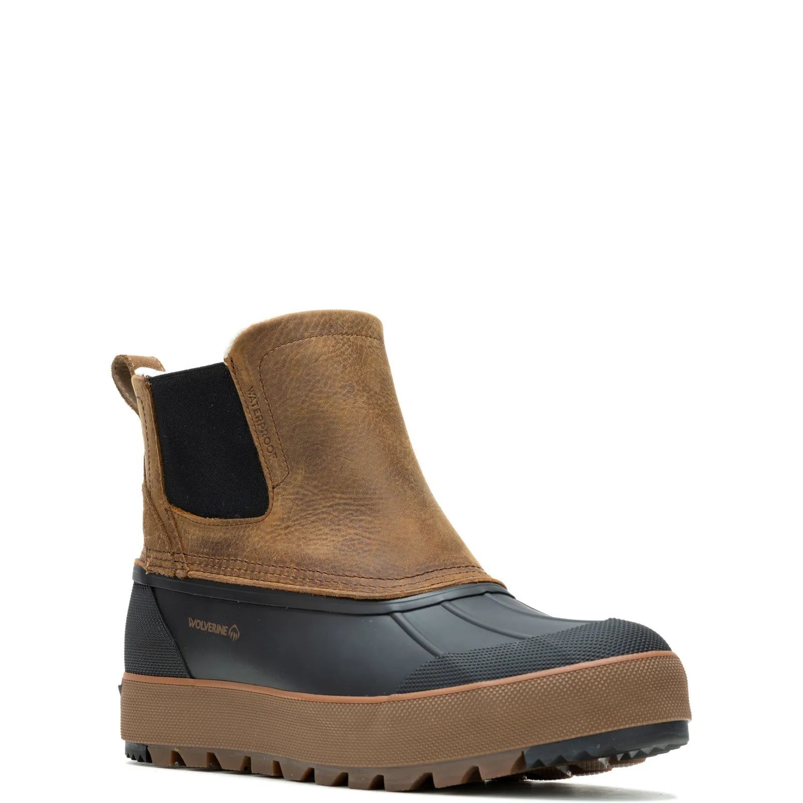Wolverine Torrent Trek EPX WP Insulated Chelsea Mens W880520 Brown Rain Boots