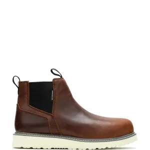 Wolverine Trade Wedge Steel Toe W231118 Mens Brown Leather Work Boots