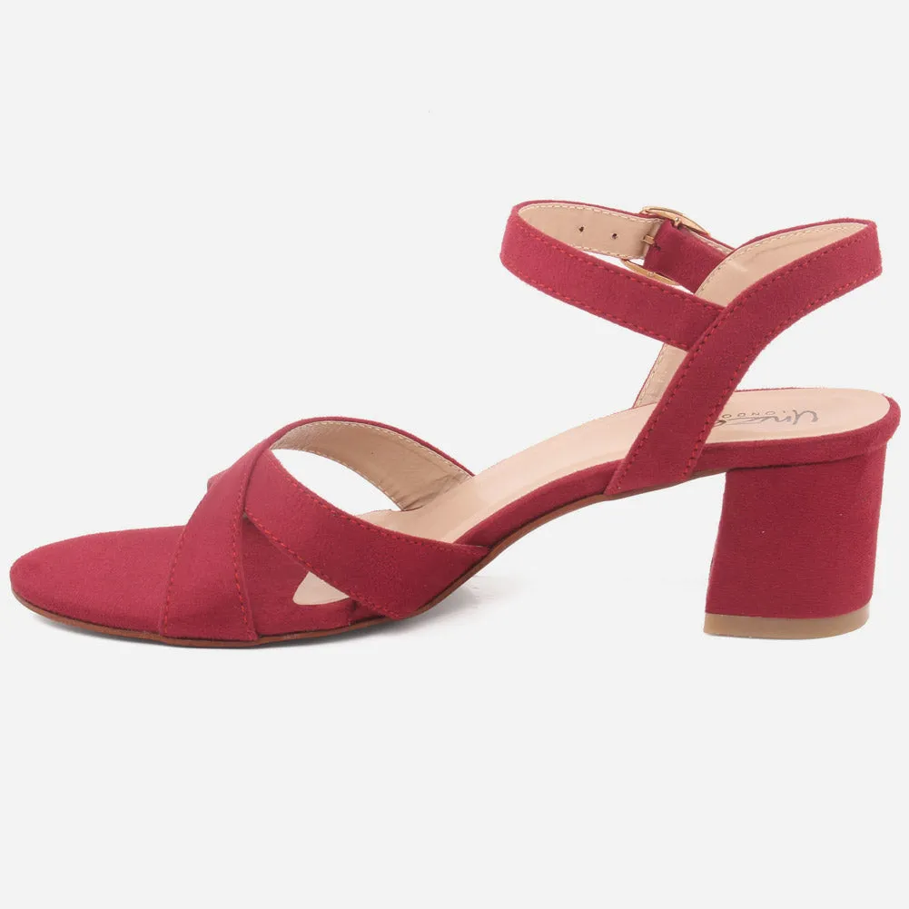 Women "JANNET" Block Heel Sandals