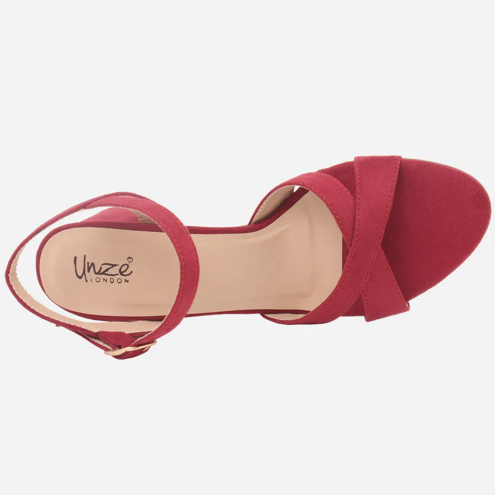 Women "JANNET" Block Heel Sandals