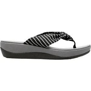 Women's Clarks Cloudsteppers Arla Glison Black Printed Fabric