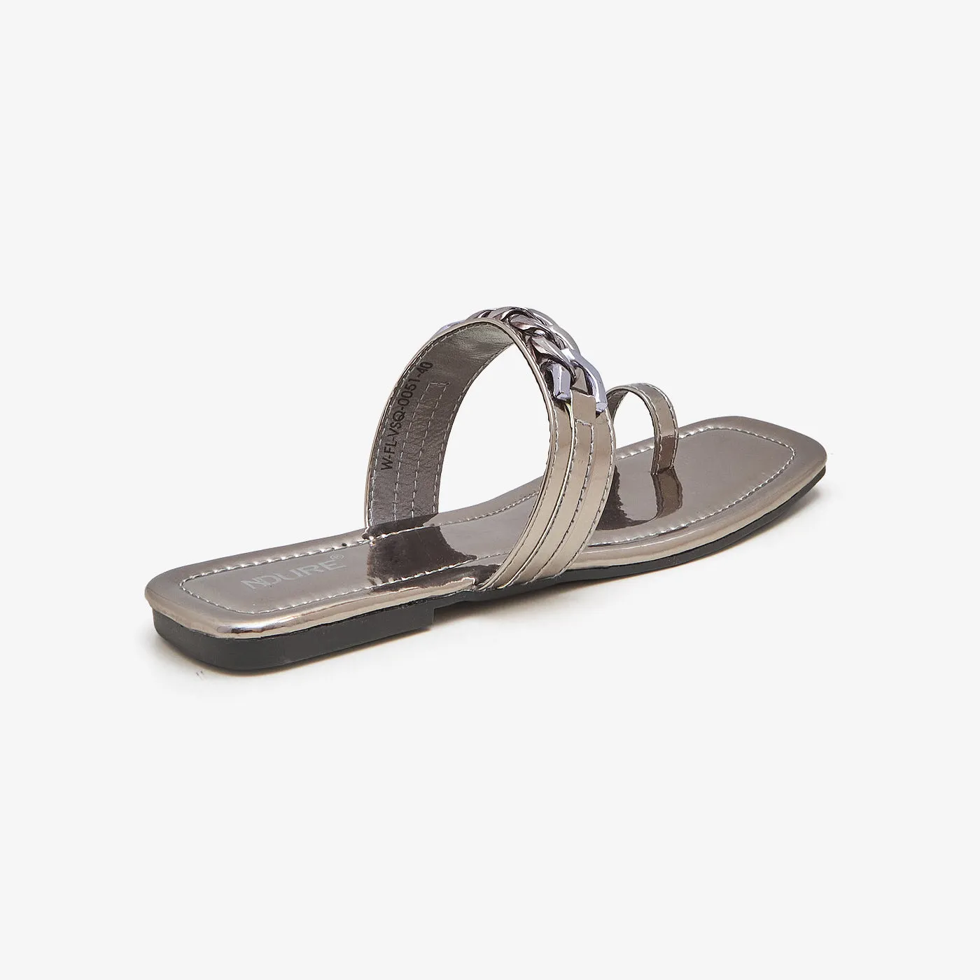 Women's Metallic Toe Ring