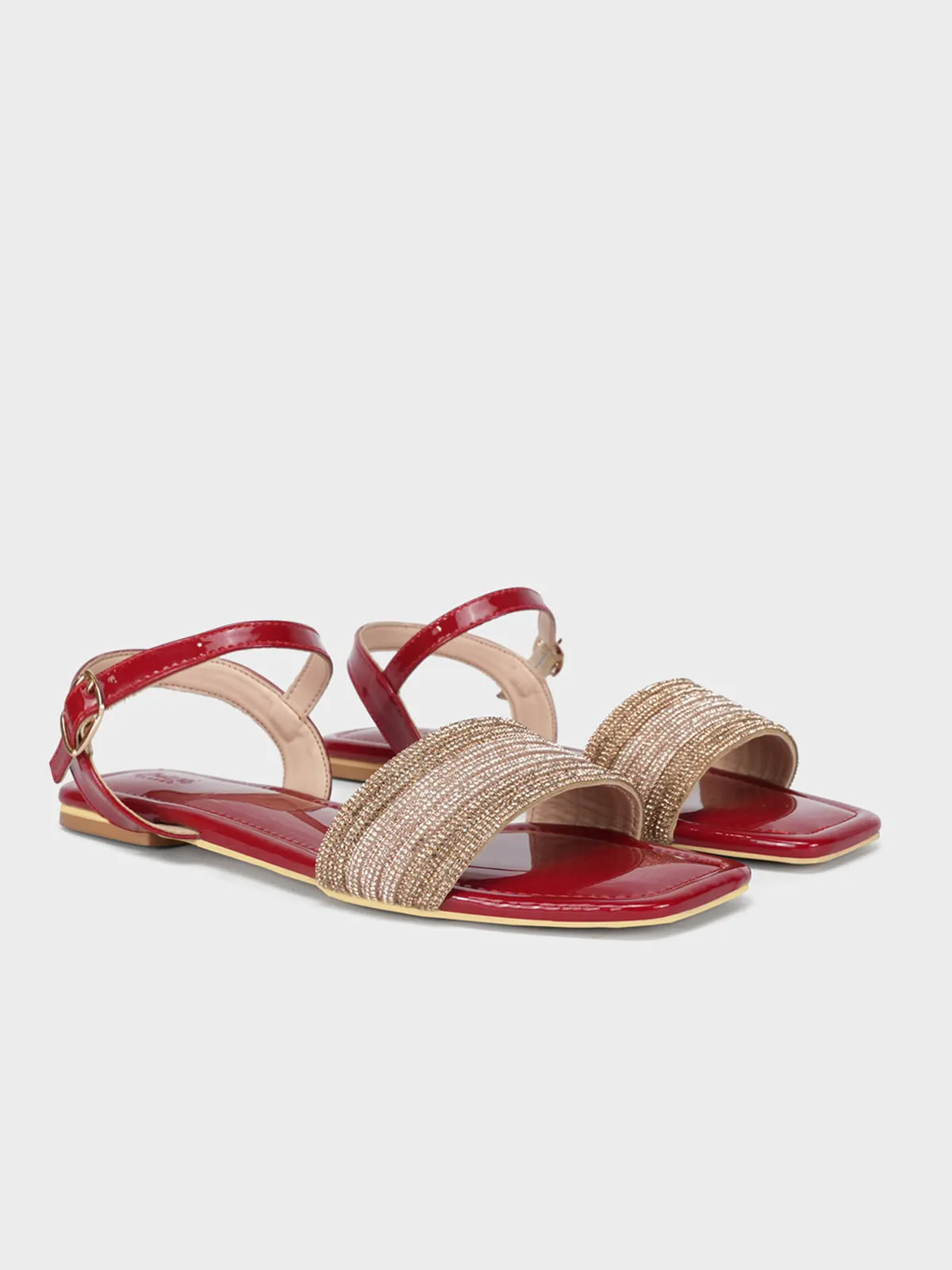 Womens "ISHIRIA" Fancy Flat Sandals