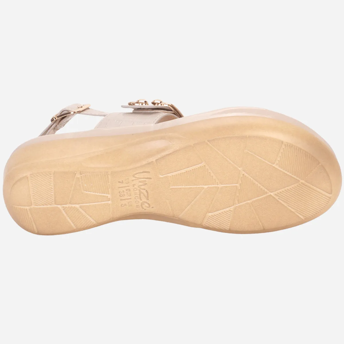 Womens "NIAMA" Open Toe Comfy Everyday Wedge Sandals