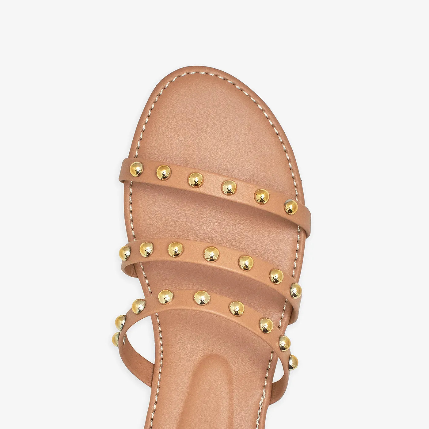 Women's Triple Strap Flats