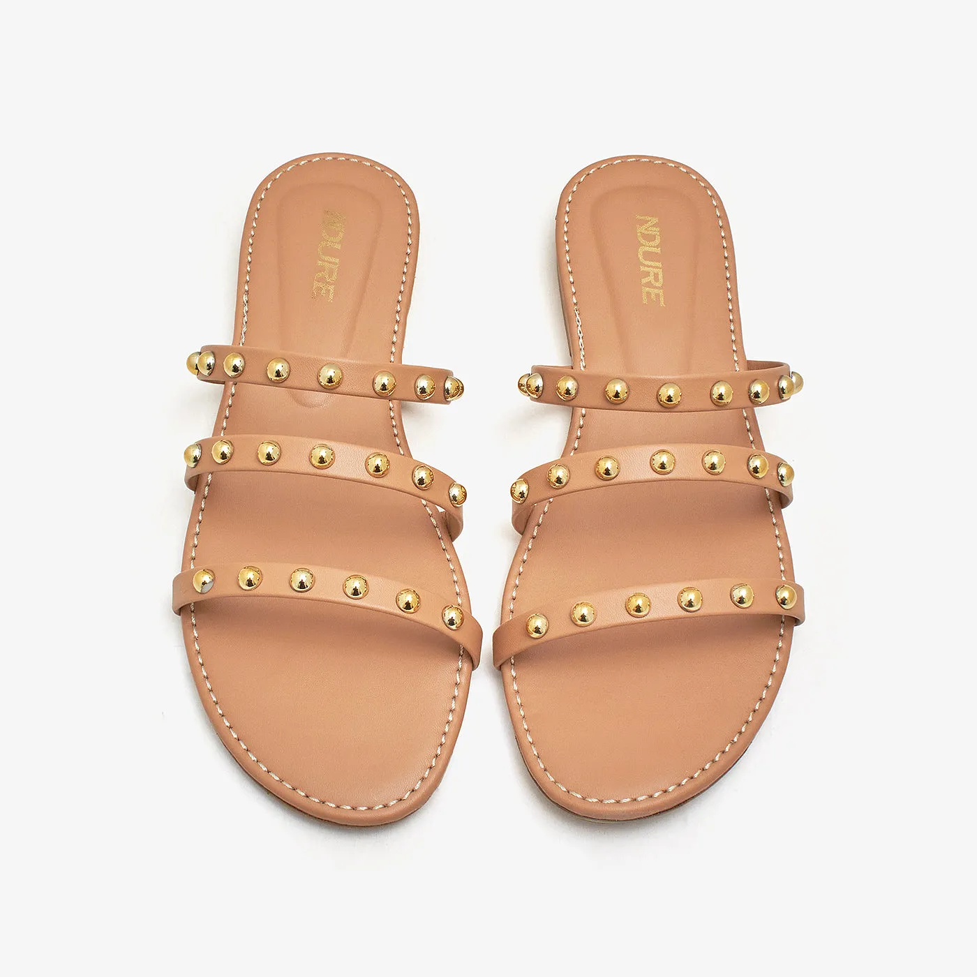 Women's Triple Strap Flats