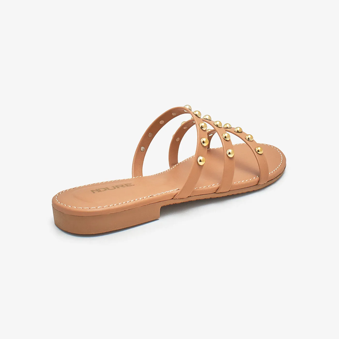 Women's Triple Strap Flats